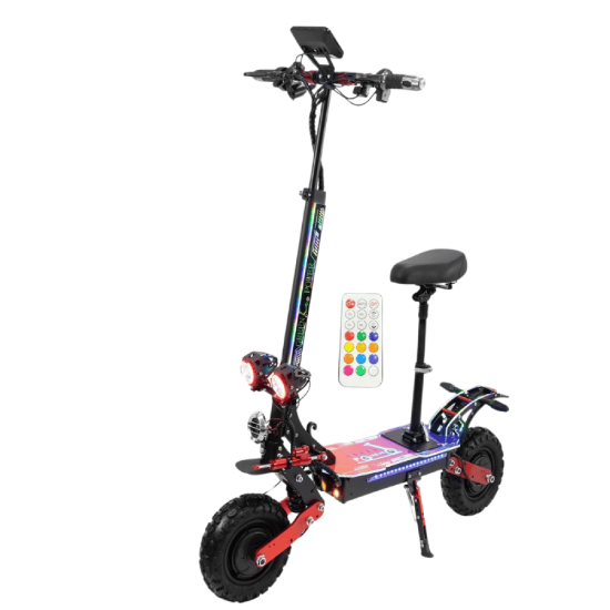 صورة سكوتر التمساح 4000 واط – تصميم رياضي مع إضاءة وقوة استثنائية